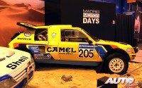 Peugeot 205 T16 Rally-Raid pilotado por Philippe Wambergue en 1987. Motor 1.9 Turbo / 310 CV / 1.300 kg de peso.