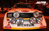 Audi Quattro S1 Grupo B pilotado por Hannu Mikkola en 1985. Motor 2.1 Turbo / 450 CV a 7.500 rpm / 960 kg de peso.