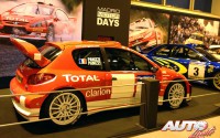 Peugeot 206 WRC pilotado por Gilles Panizzi en 2003. Motor 2.0 Turbo / 300 CV / 1.230 kg de peso.