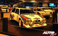 Lancia Delta S4 Grupo B pilotado por Markku Alen en 1985. Motor 1.8 Turbo / 480 CV a 8.400 rpm / 970 kg de peso.