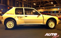 Peugeot 205 Turbo 16 de 1984 / Motor 1.8 Turbo / 200 CV a 6.750 rpm / 1.145 kg de peso.