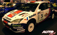 Ford Focus WRC pilotado por Carlos Sainz en 2001. Motor 2.0 Turbo / 300 CV / 1.230 kg de peso.