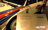 Lancia Delta S4 Grupo B pilotado por Markku Alen en 1985. Motor 1.8 Turbo / 480 CV a 8.400 rpm / 970 kg de peso.