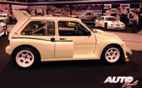 MG Metro 6R4 Clubman de 1986 / Motor V6 3.0 atmosférico / 250 CV a 7.000 rpm / 1.040 kg de peso.