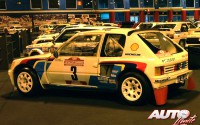 Peugeot 205 T16 Evo I Grupo B pilotado por Ari Vatanen en 1984. Motor 1.8 Turbo / 340 CV a 8.000 rpm / 910 kg de peso.