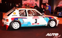 Peugeot 205 T16 Evo I Grupo B pilotado por Ari Vatanen en 1984. Motor 1.8 Turbo / 340 CV a 8.000 rpm / 910 kg de peso.