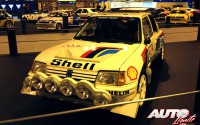 Peugeot 205 T16 Evo II Grupo B pilotado por Bruno Saby en 1986. Motor 1.8 Turbo / 450 CV a 7.500 rpm / 910 kg de peso.