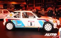 Peugeot 205 T16 Evo II Grupo B pilotado por Bruno Saby en 1986. Motor 1.8 Turbo / 450 CV a 7.500 rpm / 910 kg de peso.