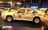 Citroën BX 4TC Grupo B pilotado por Philippe Wambergue en 1986. Motor 2.1 Turbo / 380 CV a 7.000 rpm / 1.150 kg de peso.