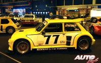 Conocido como "Le Car" en Norteamérica, este Renault 5 Turbo GTU del Campeonato IMSA 1986 cuenta con un motor de 160 CV a 6.000 rpm y 970 kg de peso.