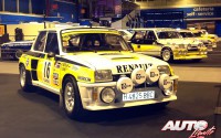 Renault 5 Turbo "Tour de Corse" Grupo 4 pilotado por Carlos Sainz en 1984. Motor 1.4 Turbo / 240 CV a 6.800 rpm / 930 kg de peso.