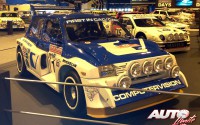 MG Metro 6R4 Grupo B pilotado por Malcom Wilson en 1985. Motor V6 3.0 atmosférico / 410 CV a 9.000 rpm / 1.040 kg de peso.