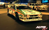 Lancia 037 Evo II Grupo B pilotado por Miki Biasion en 1983. Motor 2.1 Turbo / 325 CV a 8.000 rpm / 960 kg de peso.