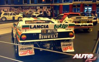 Lancia 037 Evo II Grupo B pilotado por Miki Biasion en 1983. Motor 2.1 Turbo / 325 CV a 8.000 rpm / 960 kg de peso.