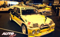 Renault Maxi 5 Turbo Grupo B de 1984. Motor 1.5 Turbo / 350 CV a 6.500 rpm / 950 kg de peso.