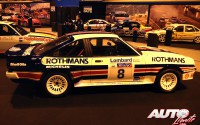 Opel Manta 400 Grupo B pilotado por Jimmy McRae en 1984. Motor 2.4 atmosférico / 275 CV a 7.200 rpm / 960 kg de peso.