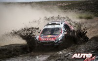 Cyril Despres con el Peugeot 2008 DKR en la 7ª etapa del Rally Dakar 2015, disputada entre Iquique (Chile) y Uyuni (Bolivia).