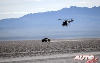 Cyril Despres con el Peugeot 2008 DKR en la 8ª etapa del Rally Dakar 2015, disputada entre Uyuni (Bolivia) e Iquique (Chile).