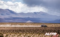 Nasser Al-Attiyah con el MINI ALL4 Racing en la 10ª etapa del Rally Dakar 2015, disputada entre Calama (Chile) y Salta (Argentina).