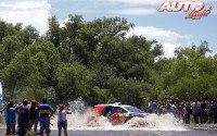 Cyril Despres con el Peugeot 2008 DKR en la 11ª etapa del Rally Dakar 2015, disputada entre las localidades argentinas de Salta y Termas de Río Hondo.