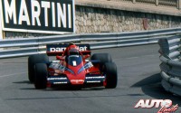 Niki Lauda al volante del Brabham-Alfa Romeo BT46 en el GP de Mónaco de 1978, disputado en el circuito urbano de Montecarlo.